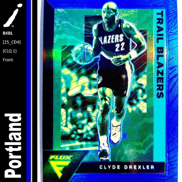 Portland Trailblazers (Clyde Drexler) - BKBL [25_CD4] - Picture 1 of 3